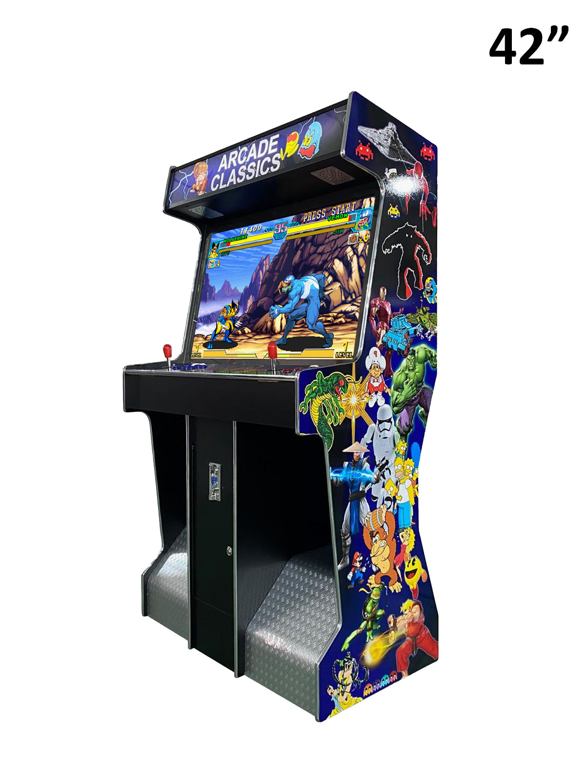 42" Arcade Automat "Arcade Classics" mit Pandora DX 5000