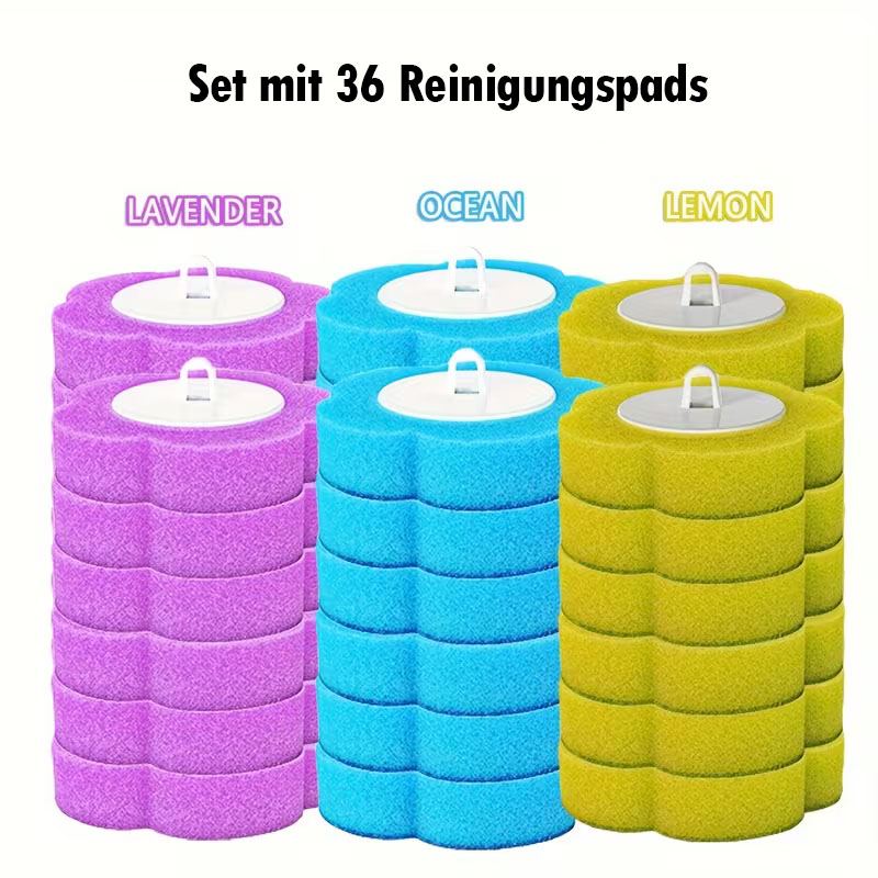 36 Reinigungspads für die hygienische WC-Bürste