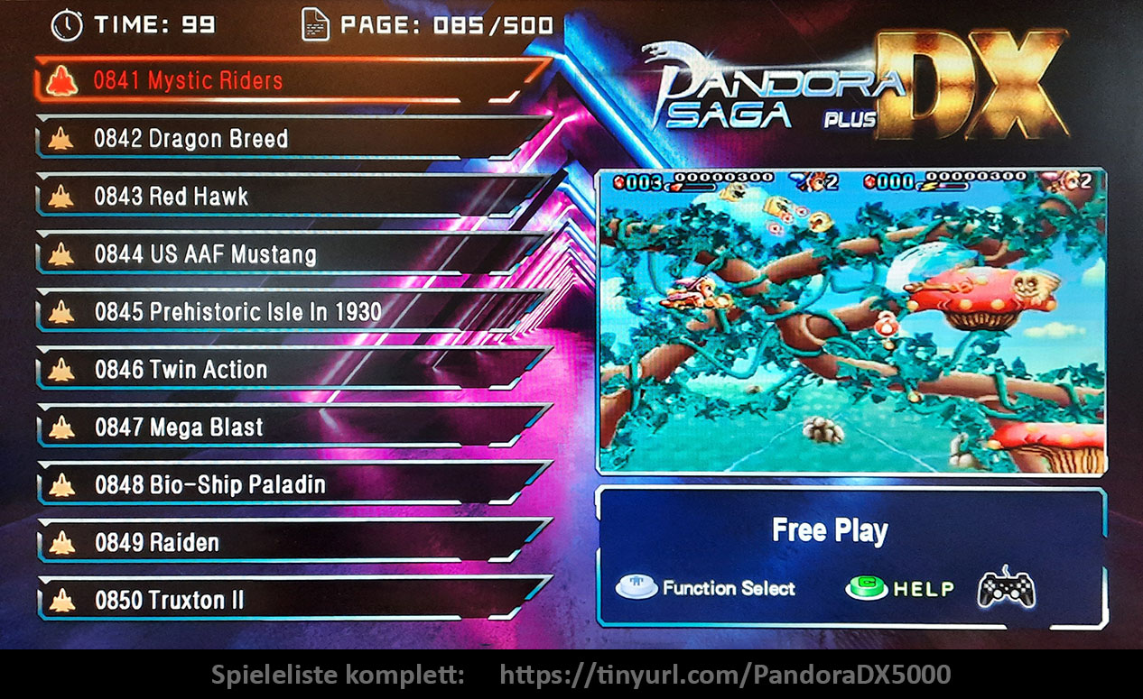 27" Arcade Automat "Street Fighter 2" mit Pandora DX 5000