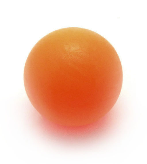 Standard Hartplastikball orange