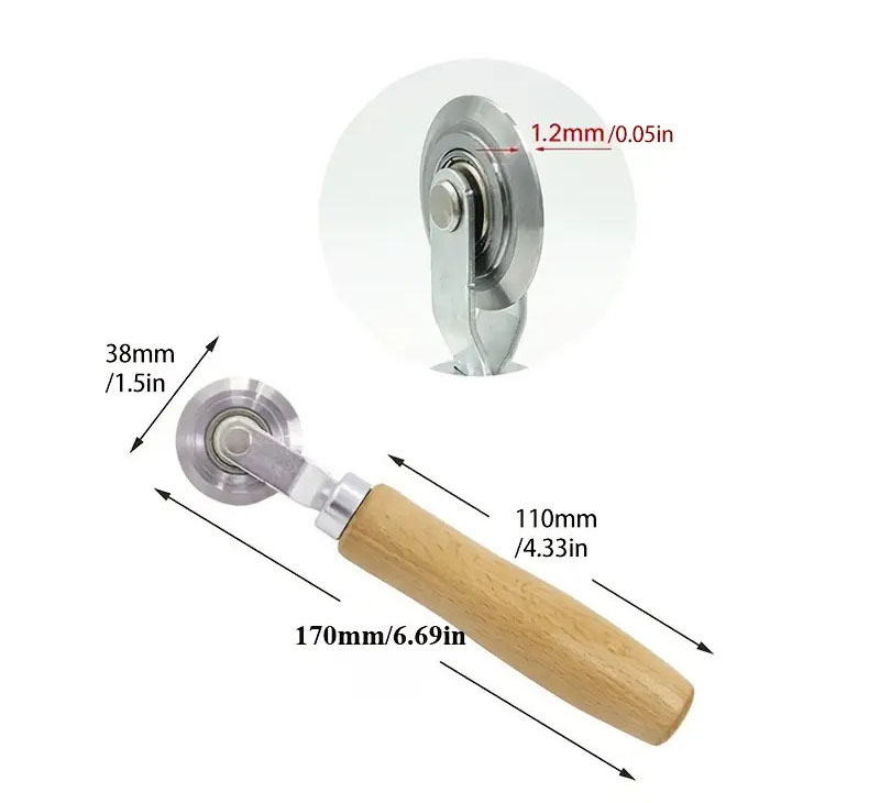 Falzroller für Karton