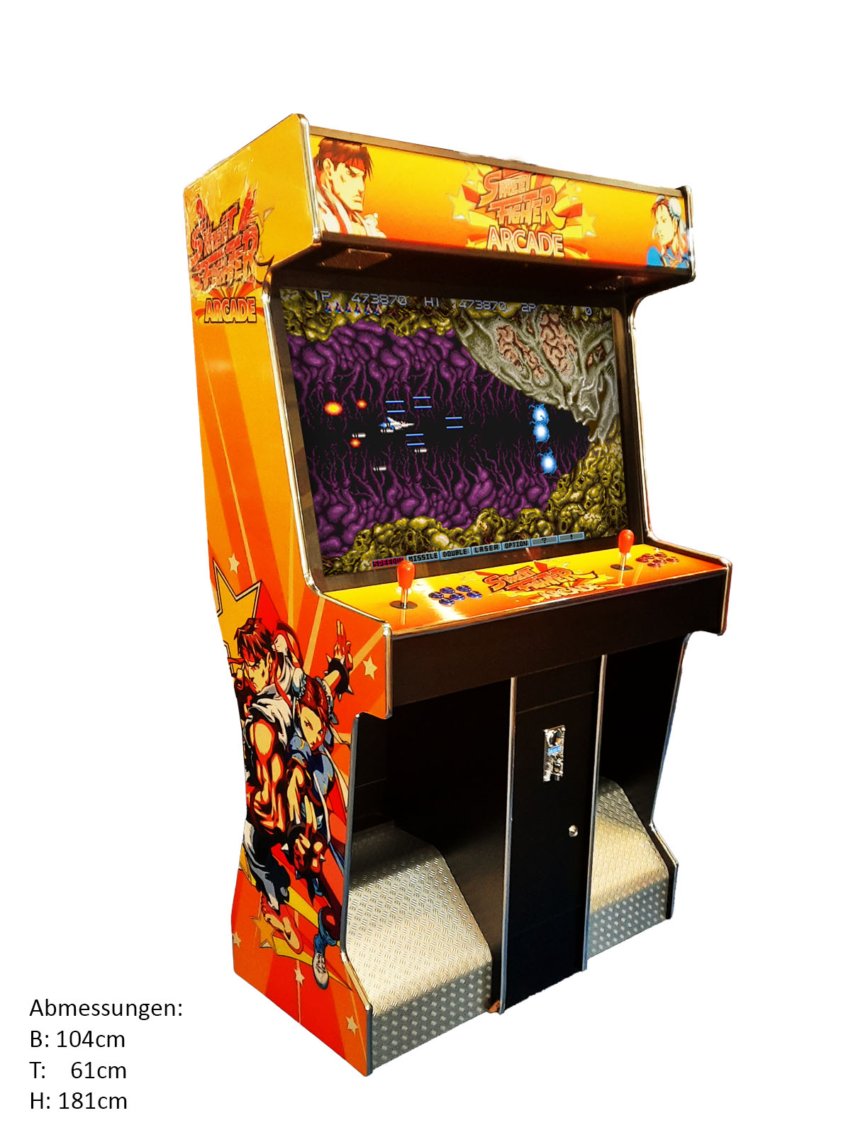 42" Arcade Automat "Street Fighter" mit Pandora DX 5000
