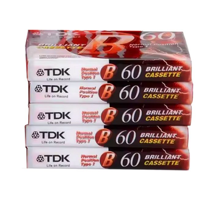 5 Kompaktkassetten 60min