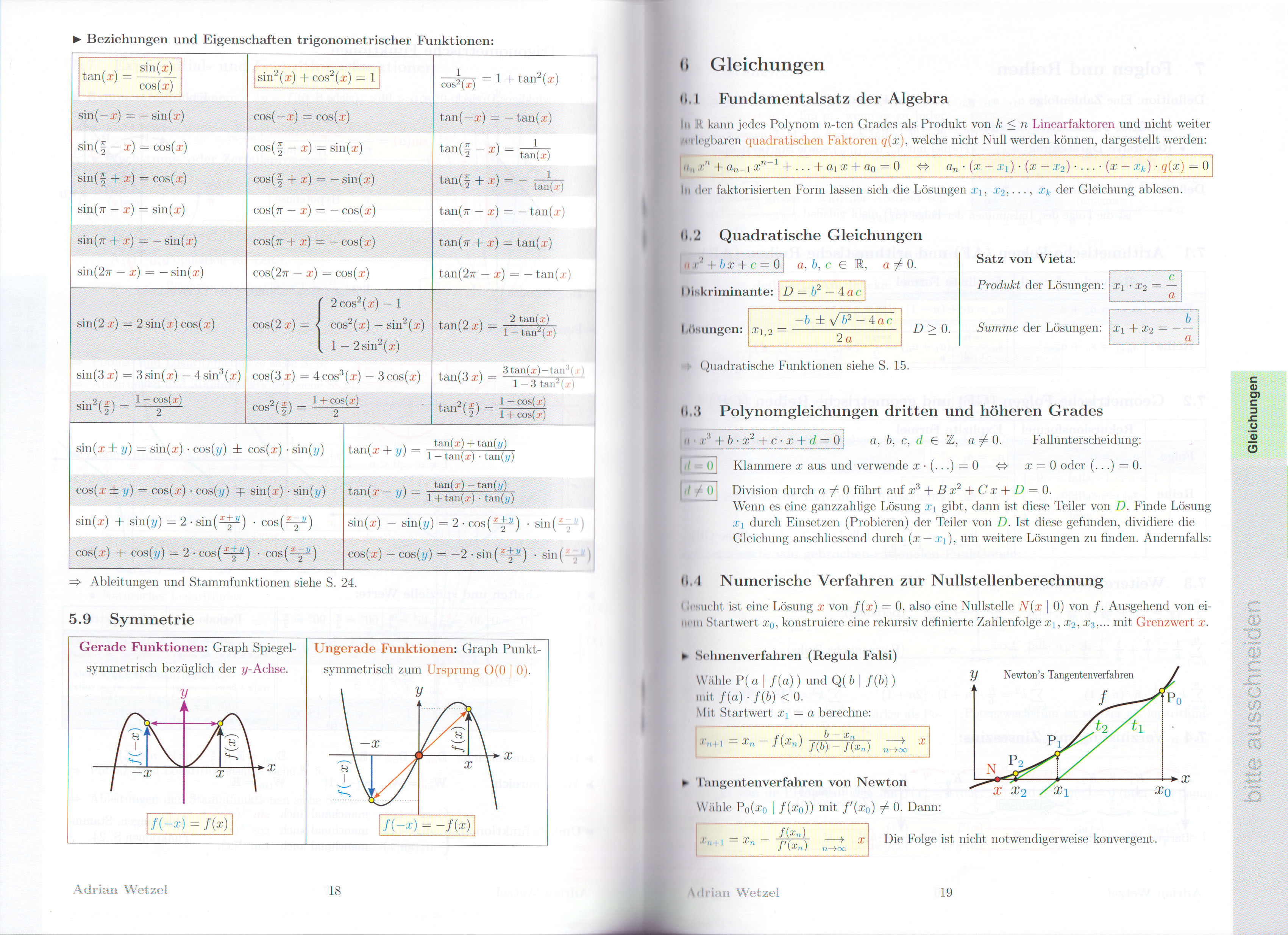 Formelsammlung Mathematik kompakt