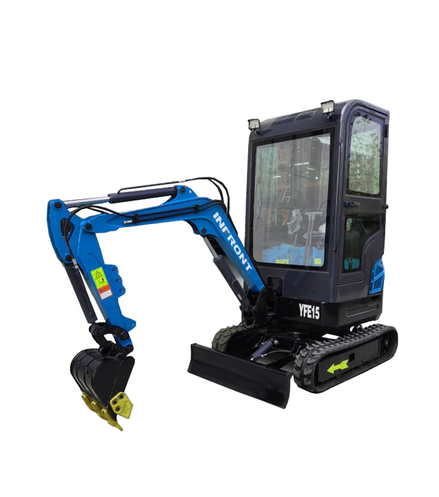 Minibagger 1.3t mit geschlossener Kabine