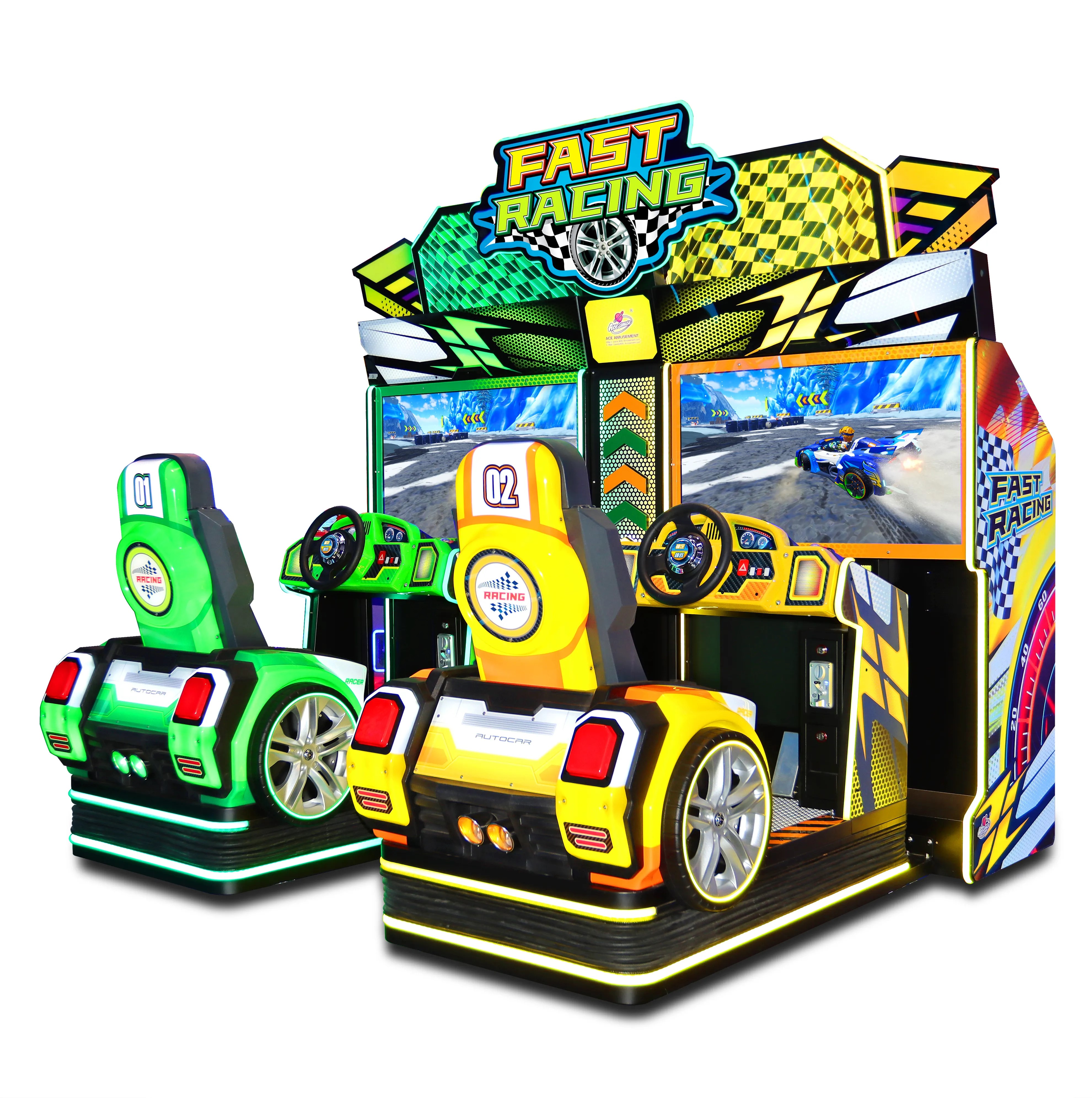 Fast Racing 2 Player