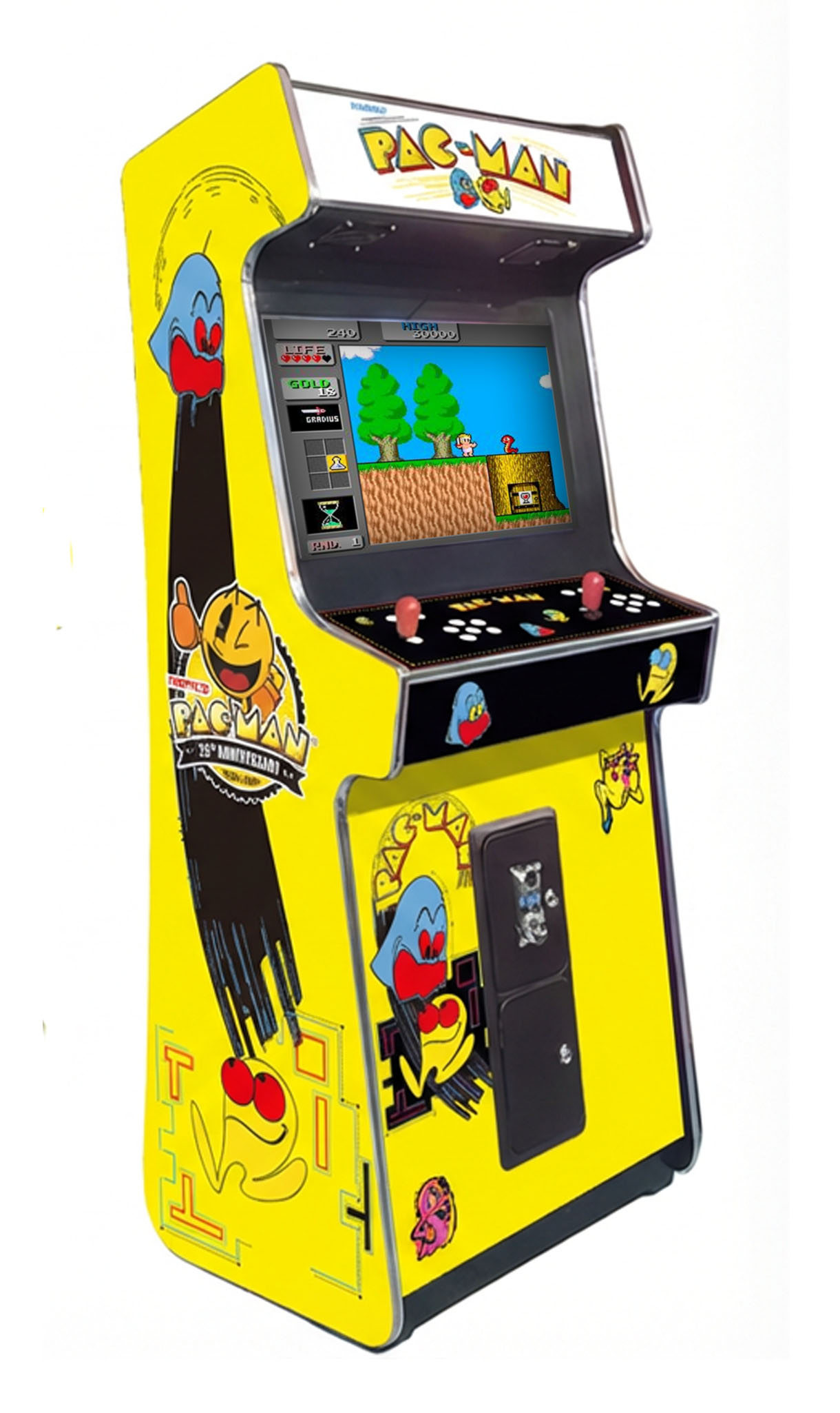 27" Arcade Automat "Pac-Man" mit Pandora DX 5000