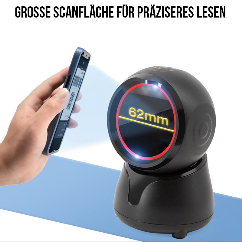 Barcodescanner 62mm