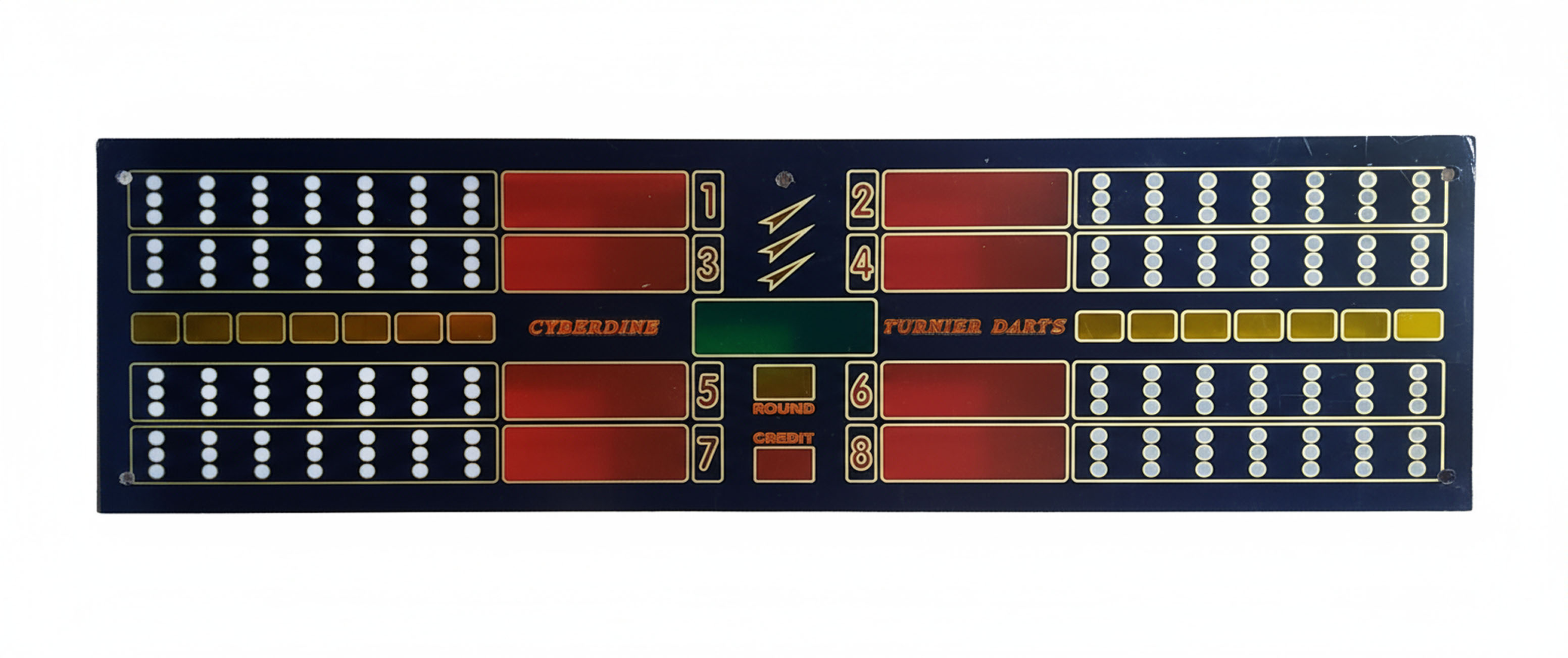 Plexiglas für Punkteanzeige