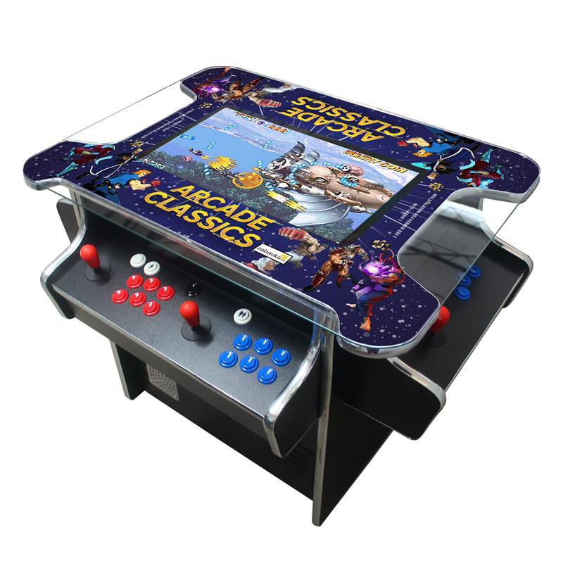 Videotisch 27" HD, Monitor hochstellbar, vertikal + horizontal, Pandora DX 3000 Spiele