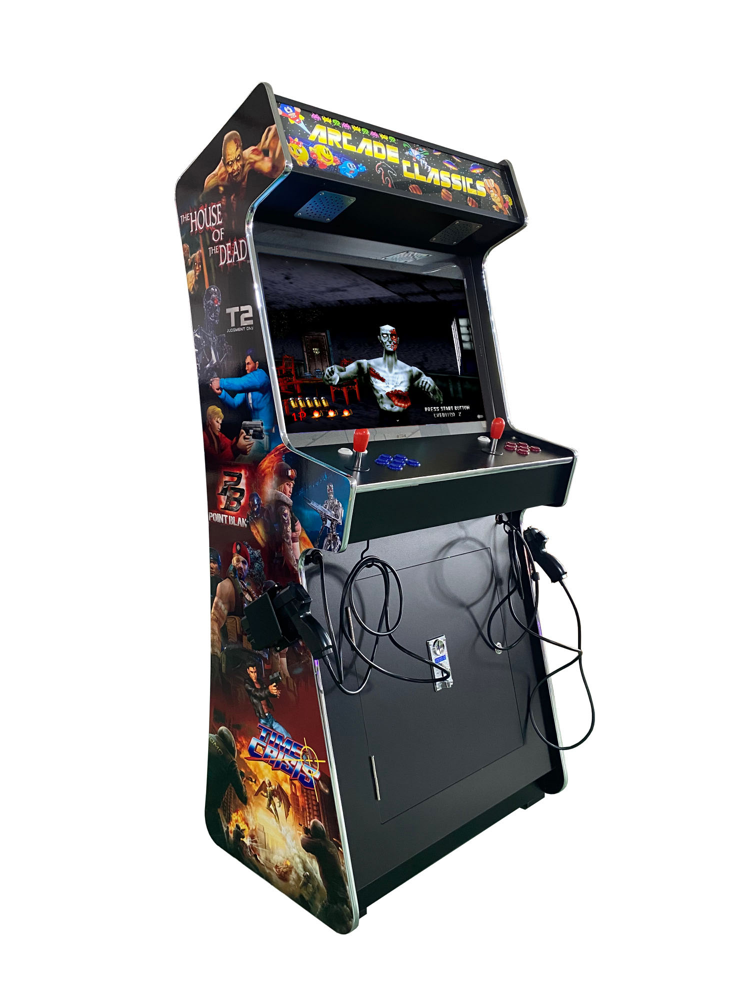 32" Arcade + Gunshooter mit 4700 Spielen