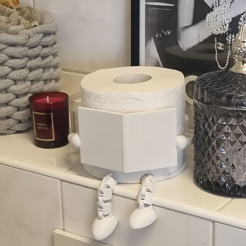 WC-Ersatzrollenhalter: Chill Man