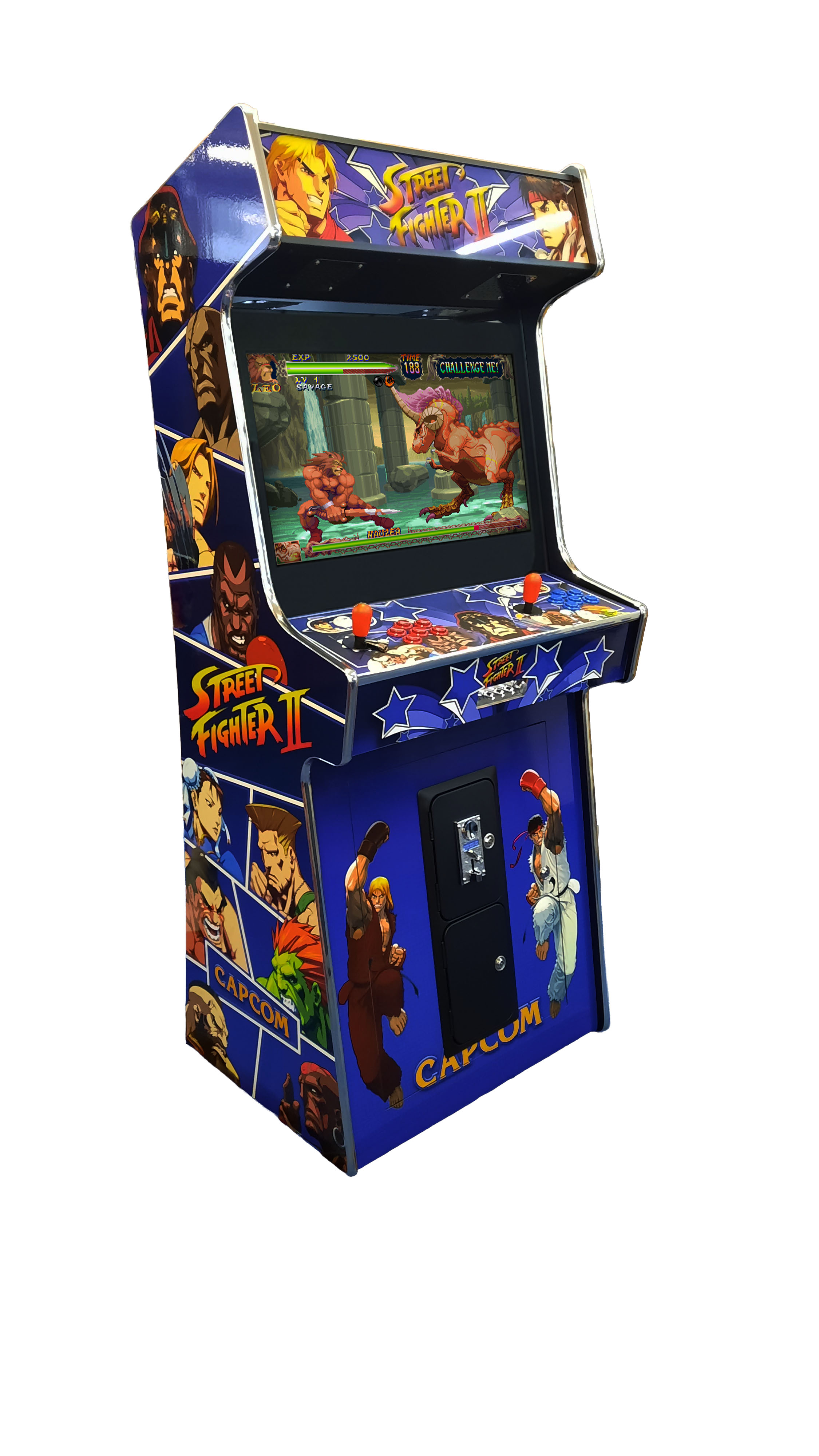 27" Arcade Automat "Street Fighter 2" mit Pandora DX 5000