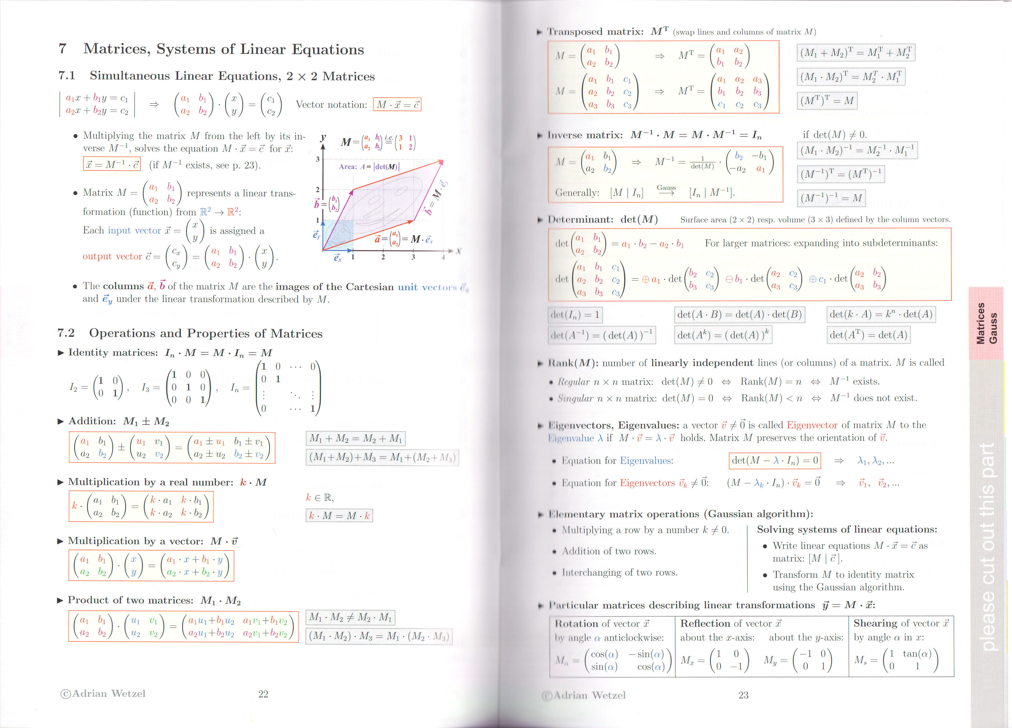 Mathematics Formulary