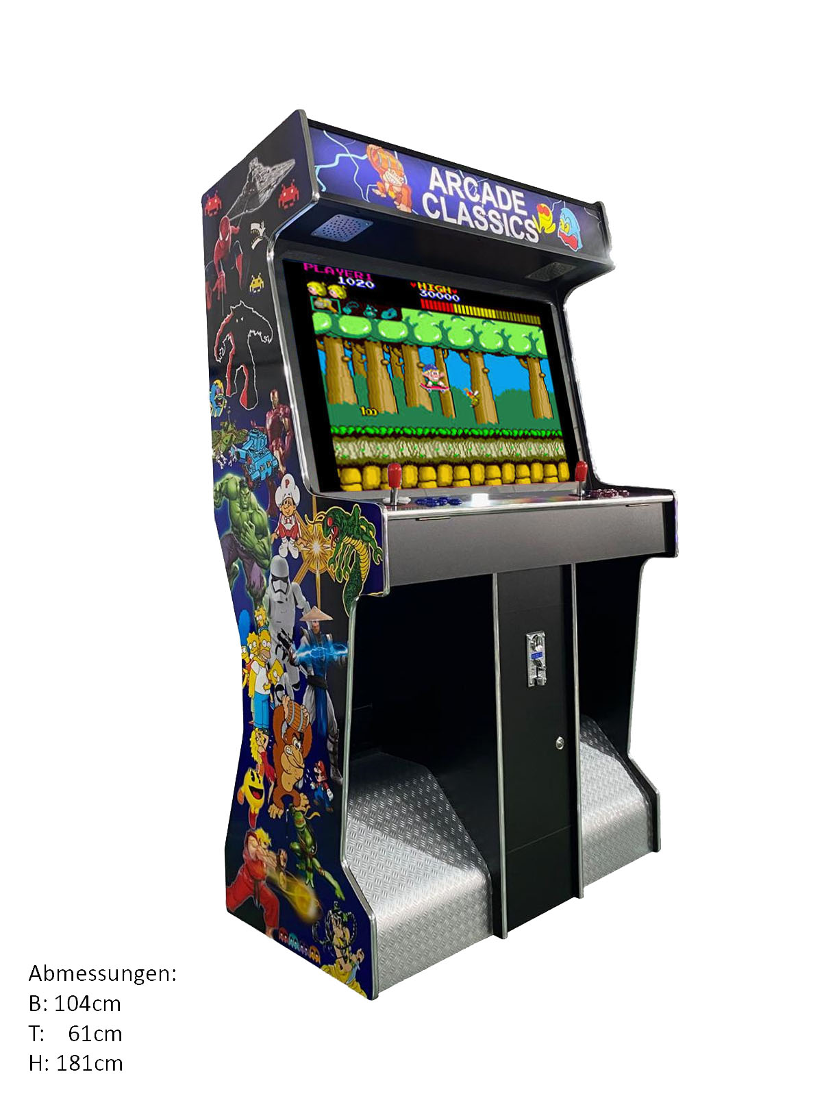 42" Arcade Automat "Arcade Classics" mit Pandora DX 5000